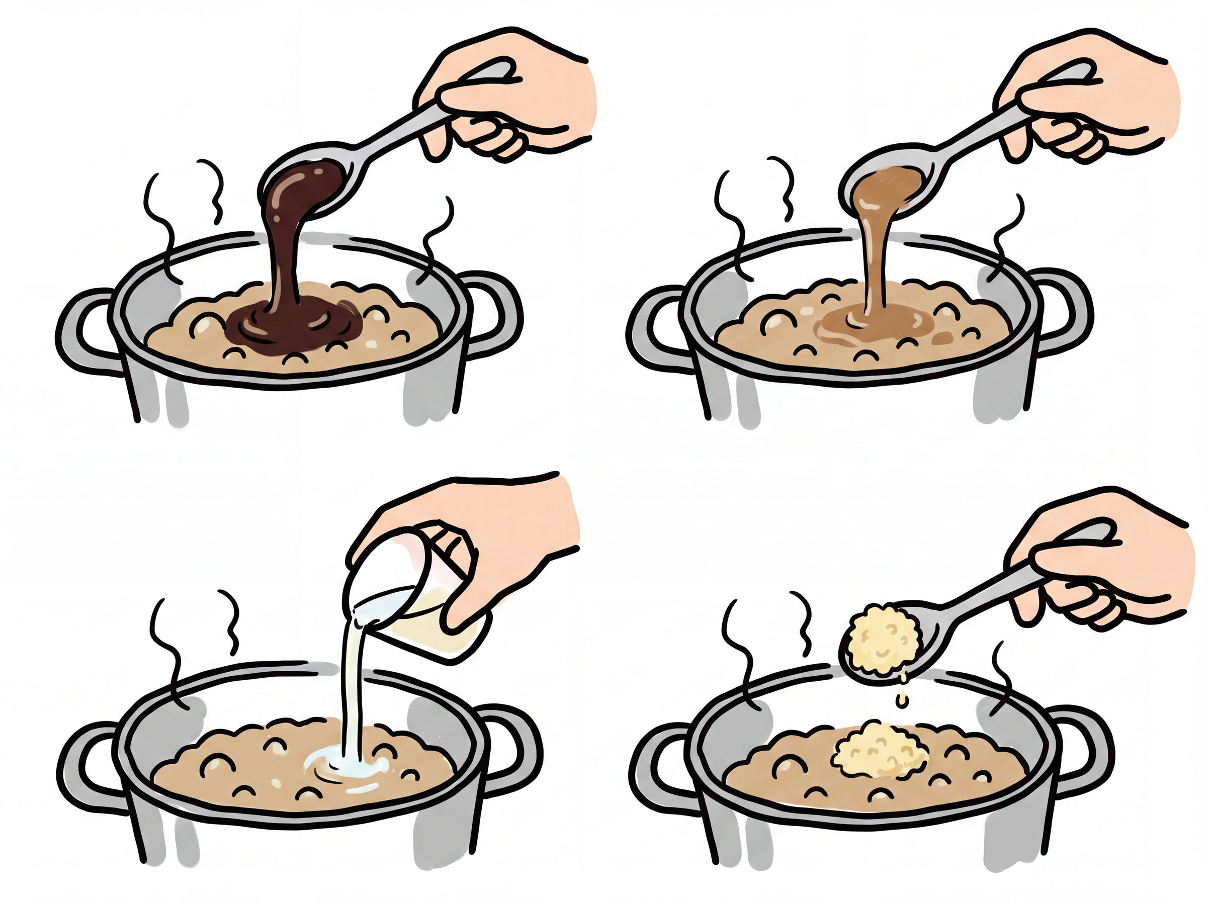 양념 넣기